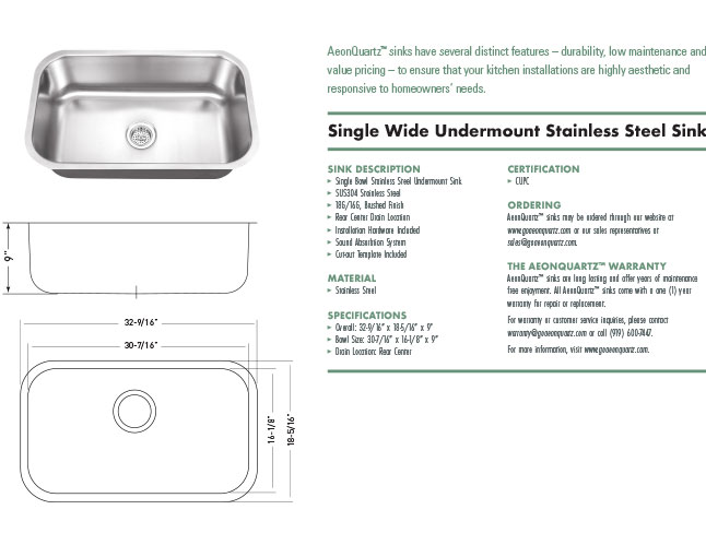 Aeon-Quartz-Sinks-Single-Wide-pic