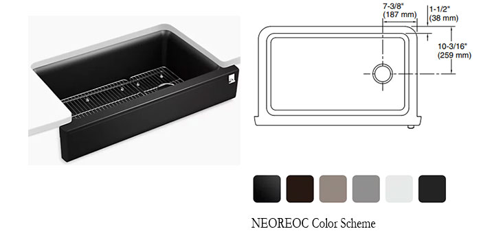 Kohler-NEOROC-K-25784-Apron-Front-Sink